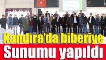 Kandıra’da biberiye sunumu yapıldı