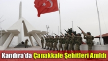 Kandıra’da Çanakkale Şehitleri anıldı