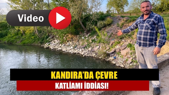 Kandıra’da çevre katliamı iddiası!