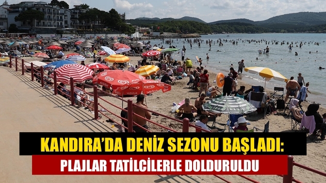 Kandıra’da Deniz Sezonu Başladı: Plajlar Tatilcilerle Dolduruldu