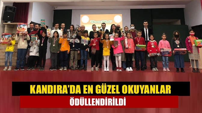 Kandıra’da En güzel okuyanlar ödüllendirildi