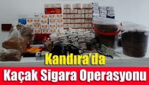 Kandıra’da kaçak sigara operasyonu