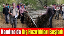 Kandıra’da kış hazırlıkları başladı