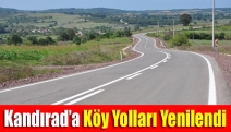 Kandıra’da köy yolları yenilendi