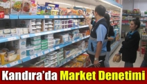 Kandıra’da market denetimi