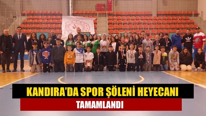 Kandıra’da spor şöleni heyecanı tamamlandı