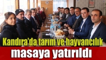 Kandıra’da tarım ve hayvancılık masaya yatırıldı