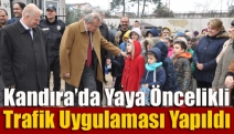 Kandıra’da Yaya Öncelikli Trafik Uygulaması Yapıldı