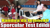 Kandıra’da yetenekli sporcular test edildi