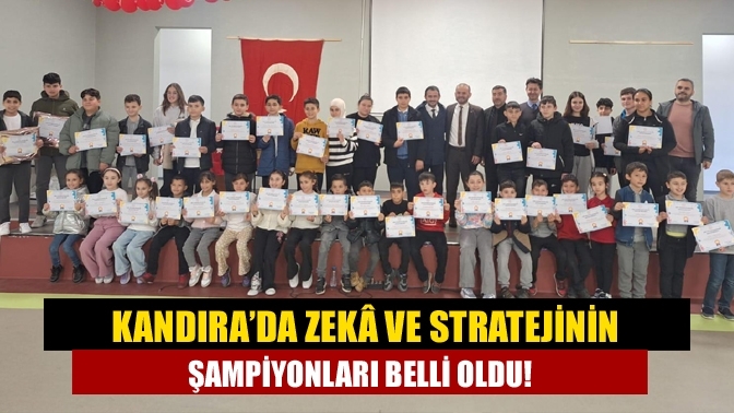 Kandıra’da Zekâ ve Stratejinin Şampiyonları Belli Oldu!