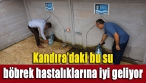 Kandıra’daki bu su böbrek hastalıklarına iyi geliyor