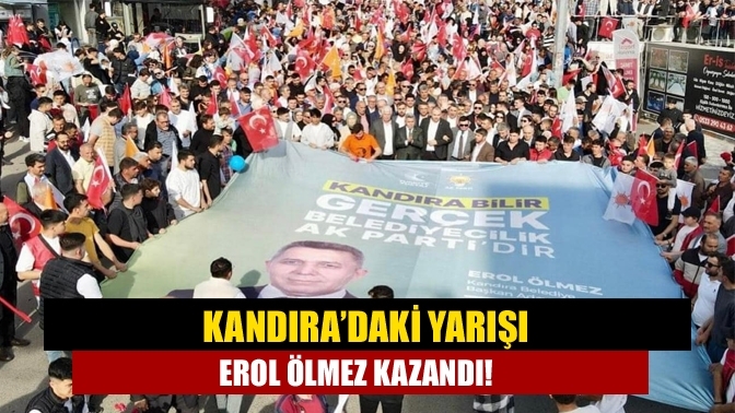 Kandıra’daki yarışı Erol Ölmez kazandı!