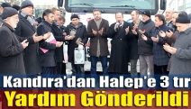 Kandıra’dan Halep’e 3 tır yardım gönderildi