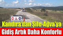 Kandıra’dan Şile-Ağva’ya gidiş artık daha konforlu