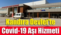 Kandıra Devlet'te Covid-19 aşı hizmeti