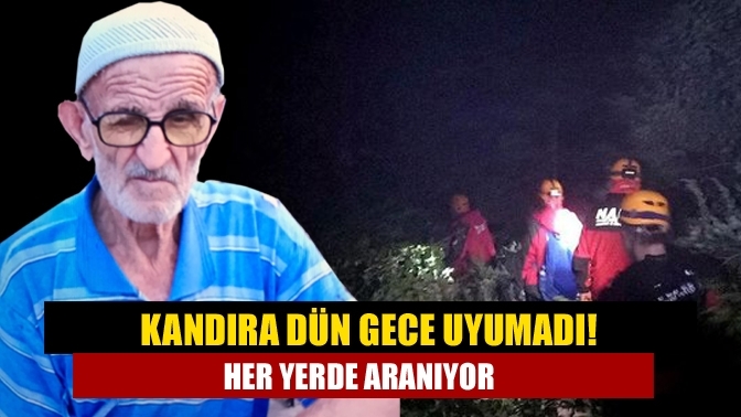 Kandıra dün gece uyumadı! Her yerde aranıyor