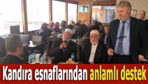 Kandıra esnaflarından anlamlı destek