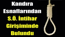 Kandıra esnaflarından S.Ö. intihar girişiminde bulundu