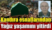 Kandıra esnaflarından Yağız yaşamını yitirdi