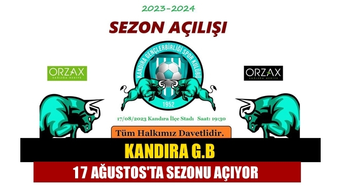 Kandıra G.B 17 Ağustos'ta sezonu açıyor