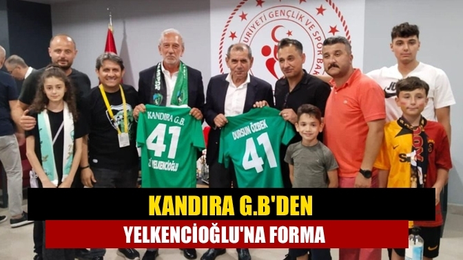 Kandıra G.B'den Yelkencioğlu'na forma