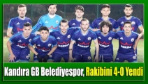 Kandıra GB Belediyespor, rakibini 4-0 yendi