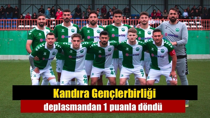 Kandıra Gençlerbirliği deplasmandan 1 puanla döndü
