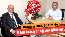 Kandıra Halk Eğitim’de 9 bin kursiyer eğitim görüyor