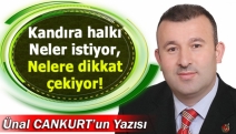 Kandıra halkı neler istiyor, nelere dikkat çekiyor!