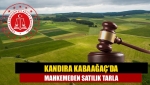 Kandıra Kabaağaç'da mahkemeden satılık tarla