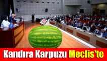 Kandıra karpuzu Meclis'te