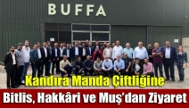 Kandıra Manda Çiftliğine Bitlis, Hakkâri ve Muş'dan Ziyaret