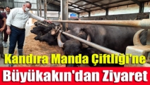 Kandıra Manda Çiftliği'ne Büyükakın'dan ziyaret