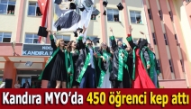 Kandıra MYO’da 450 öğrenci kep attı