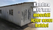 Kandıra MYO’nun mescidi içler acısı halde!