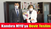 Kandıra MYO’ya devir teslim