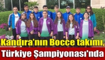 Kandıra’nın Bocce takımı, Türkiye Şampiyonası'nda