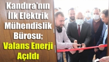 Kandıra’nın İlk Elektrik Mühendislik Bürosu; Valans Enerji Açıldı