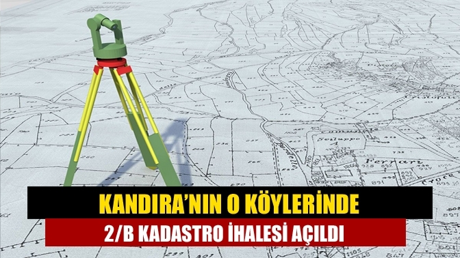 Kandıra’nın O Köylerinde 2/B Kadastro İhalesi Açıldı