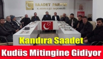 Kandıra Saadet Kudüs Mitingine Gidiyor