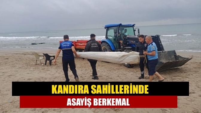 Kandıra sahillerinde asayiş berkemal