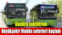 Kandıra sahillerine Büyükşehir otobüs seferleri başladı