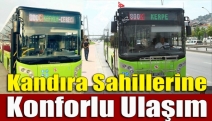 Kandıra sahillerine konforlu ulaşım