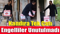 Kandıra Tek Çatı Engelliler unutulmadı