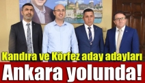 Kandıra ve Körfez aday adayları Ankara yolunda!