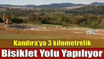 Kandıra’ya 3 kilometrelik bisiklet yolu yapılıyor