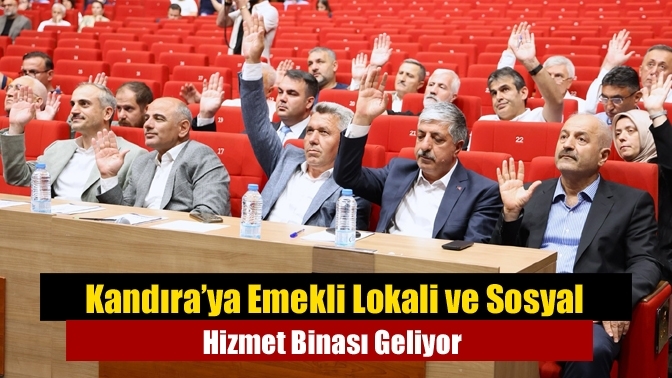 Kandıra’ya Emekli Lokali ve Sosyal Hizmet Binası Geliyor