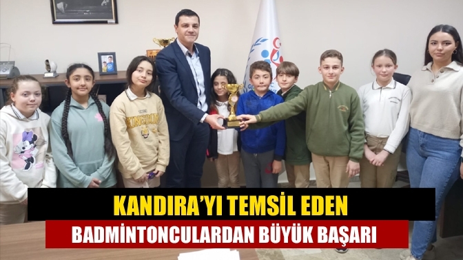 Kandıra’yı temsil eden Badmintonculardan Büyük Başarı