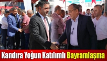 Kandıra yoğun katılımlı bayramlaşma