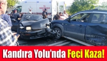 Kandıra Yolu’nda feci kaza!